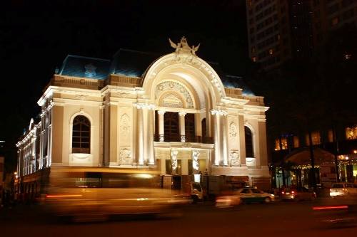 Kiến trúc nhà hát lớn Thành Phố Hồ Chí Minh